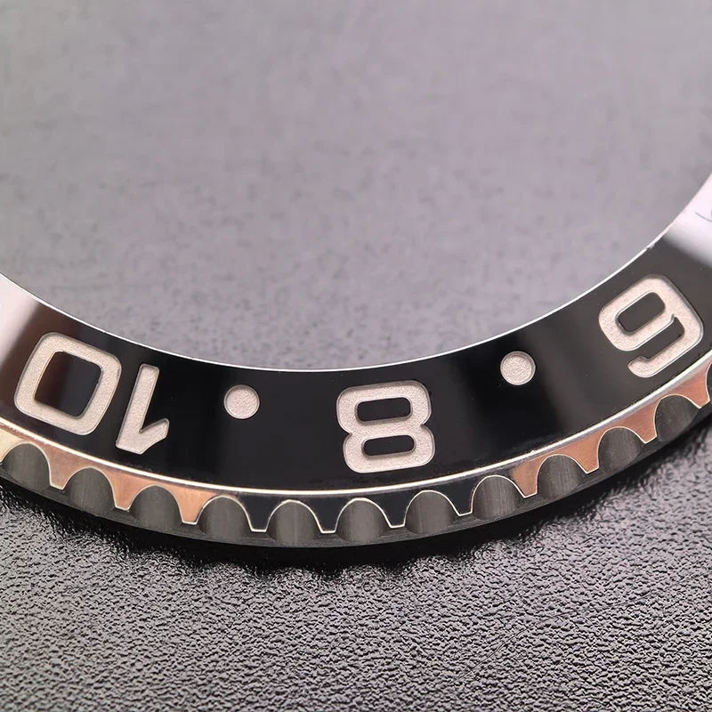 Черный керамический безель высшего качества для часов GMT 116710 LN, замена ремонта часов послепродажного обслуживания