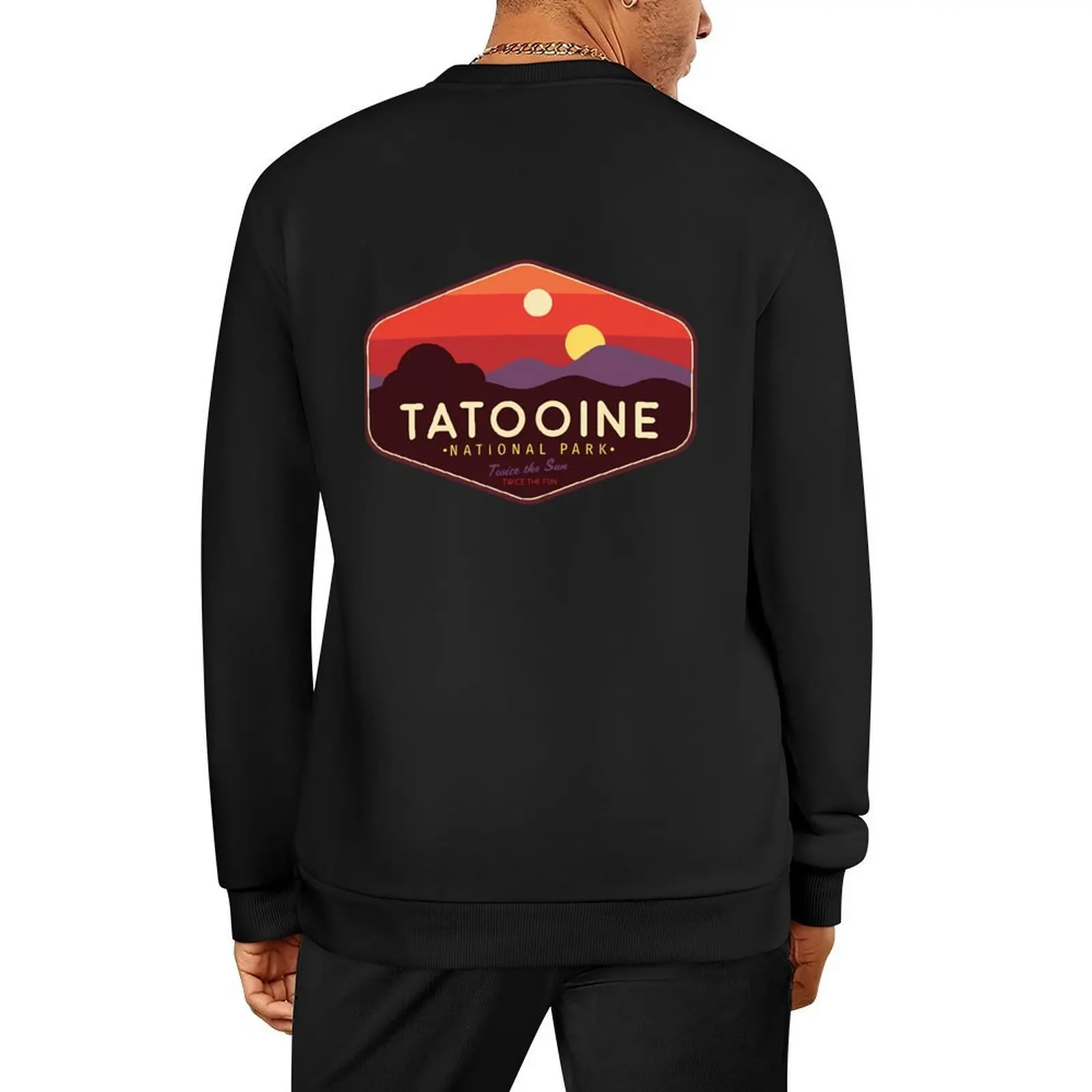 

Tatooine National Park - Twice The Fun Twice The Fun Pullover men's clothing male clothes tracksuit sweatshirt men