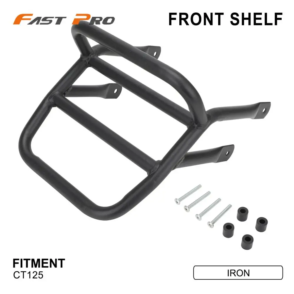 

Motorcycle Accessories Front Shelf Goods Shelves Front Luggage Rack For Honda CT125 CT 125 Trail 125 Iron