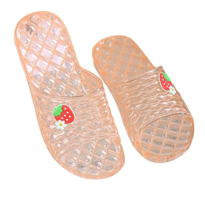 New transparent outdoor indoor slippers for women