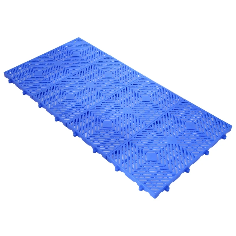 

Plastic Pallet, Waterproof Grid Ventilated Pallet, Storage Grid Mat For Garage Kitchen Supermarket Storage Basement,4Pcs