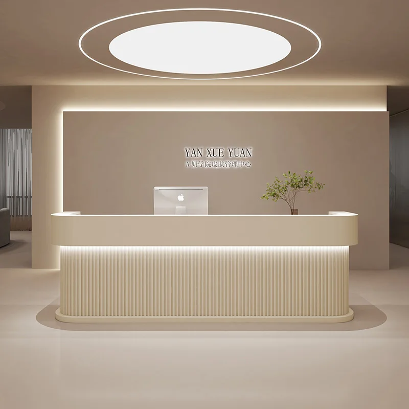 

Arc beauty salon checkout page clothing store yoga studio reception desk Desk reception desks reception desk office table