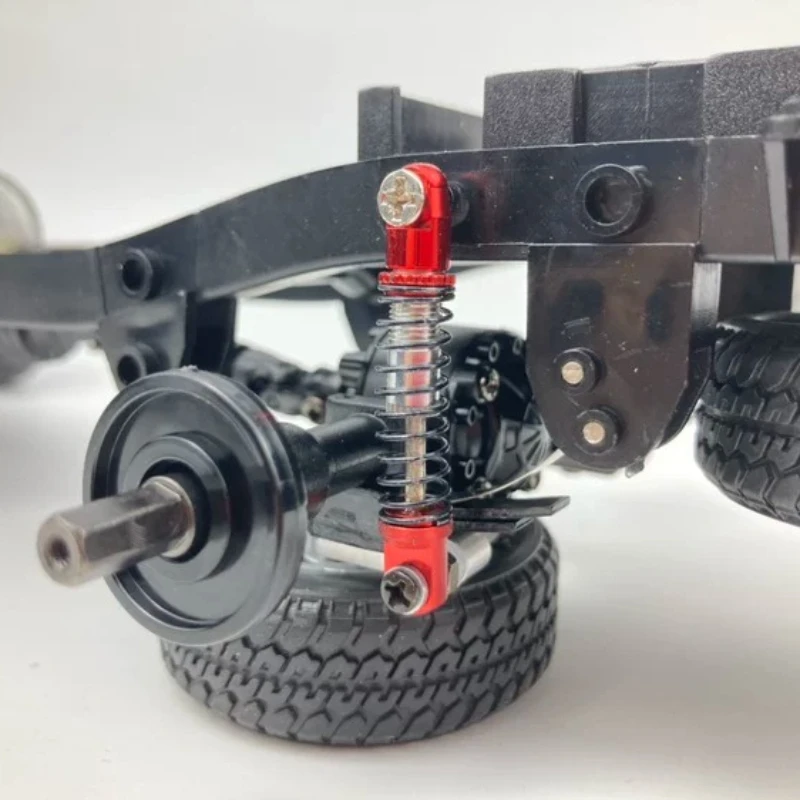 WPL D-Series Metal Shock Absorbers Compatible with D14 D12 and D64 RC Vehicles Rear Axle Spring Shock Absorber Upgrade Parts