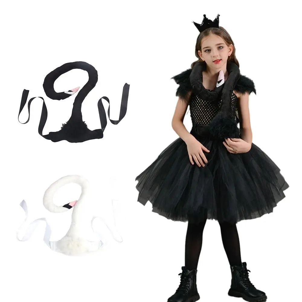 Swan Costume Detachable Adjustable Ribbon Straps Wearable Swan Soft Padded Structure Swan Shaped Swan Costume Prop