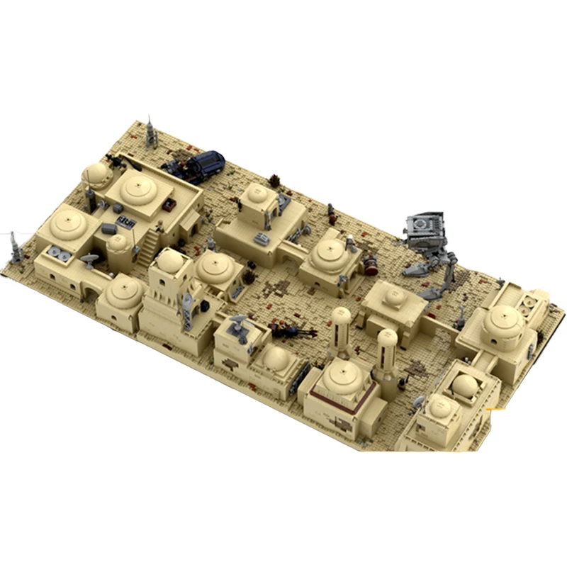 MOC-57891 ビルディングブロック宮殿建築都市街並みシリーズ DIY モデル教育組み立てるレンガパズルおもちゃキッズギフト