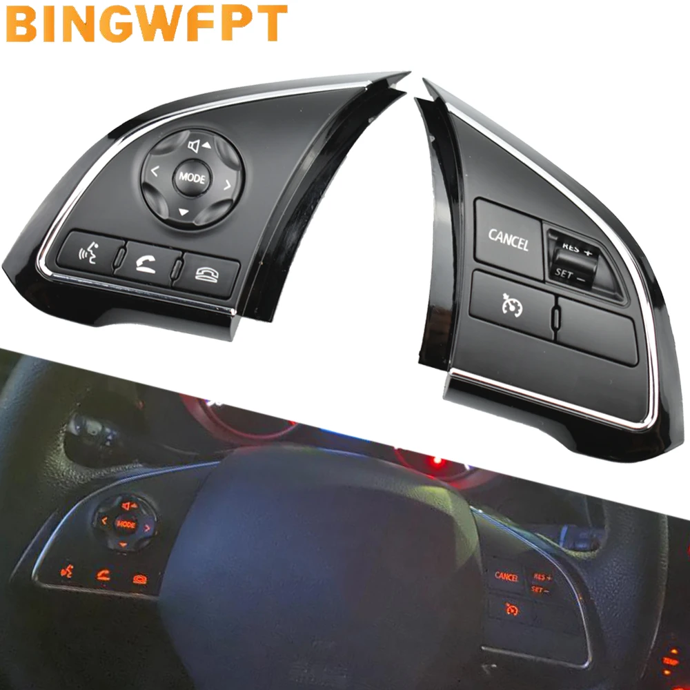 NEW Audio Radio Cruise Control Switch Steering Wheel Button For Mitsubishi outlander Xpander Eclipse Cross 2016 2017 2018 2019