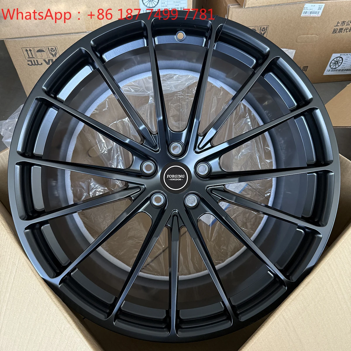 

1-Piece High Performance Forged Wheel Hub 17-24 Inch Matte Black ET25 ET40