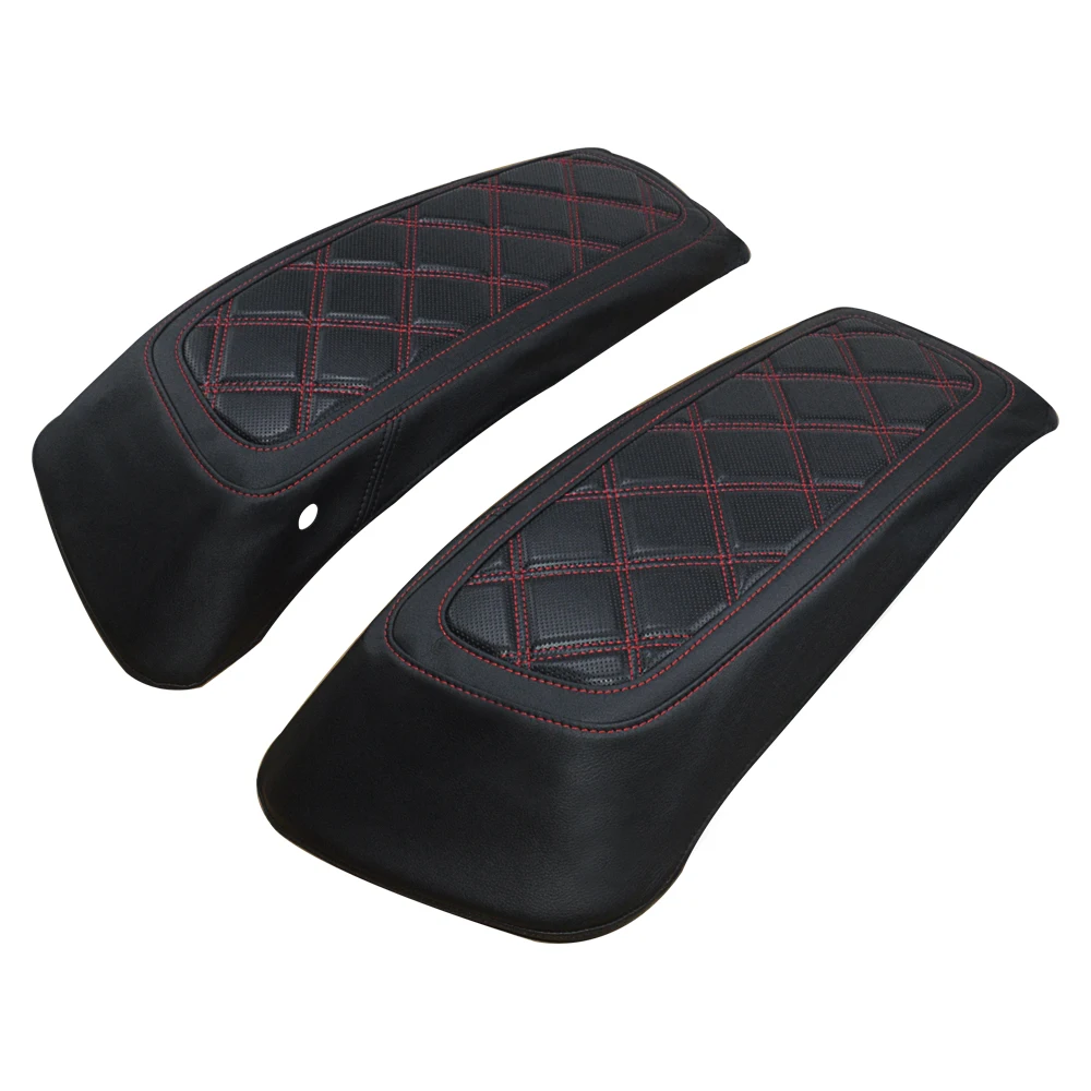 Alforjas duras para motocicletas, cubiertas de tapa impermeables PU impermeable Para Harley Davidson Touring CVO Limited Road King FLHR Electra Street Glide FLHX 14-24 accesorios moto