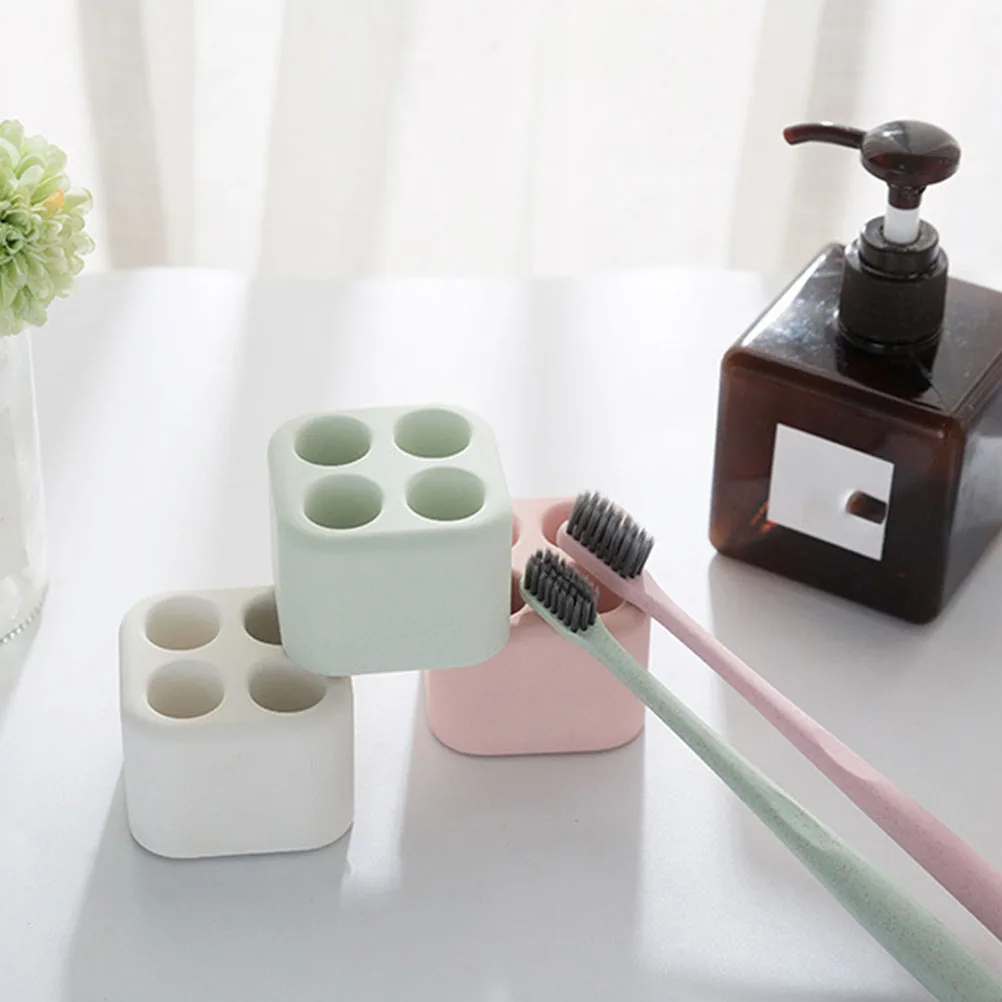 

Diatomite Toothbrush Holder White Mini Stand Shelf Bathroom Mud Rack Creative Small Size Dry Gadget