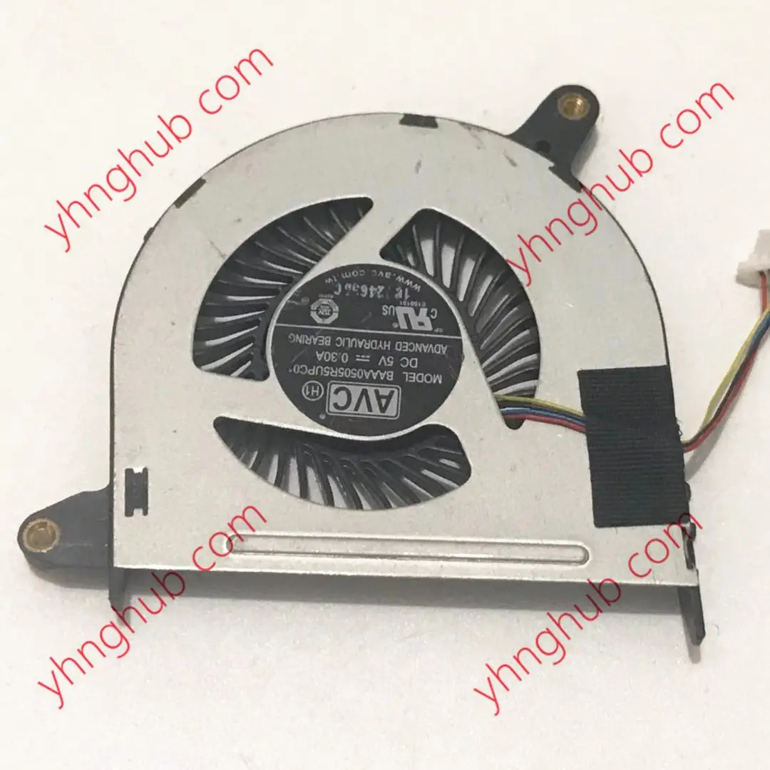 

4-проводной вентилятор охлаждения сервера AVC BAAA0505R5UPC01 DC 5V 0.30A