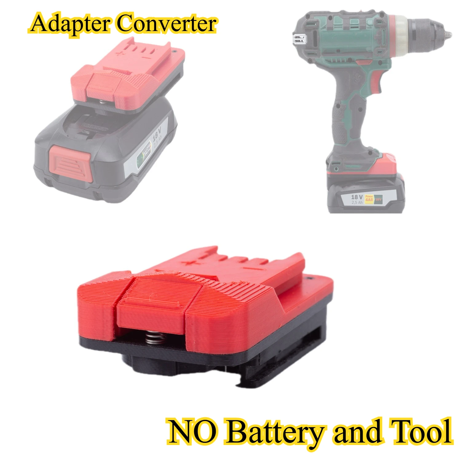 

For Bosch PBA 18V Li-Ion Tools Converts To Lidl Parkside X20V Battery Adapter Portable Wireless Power Tool Accessories