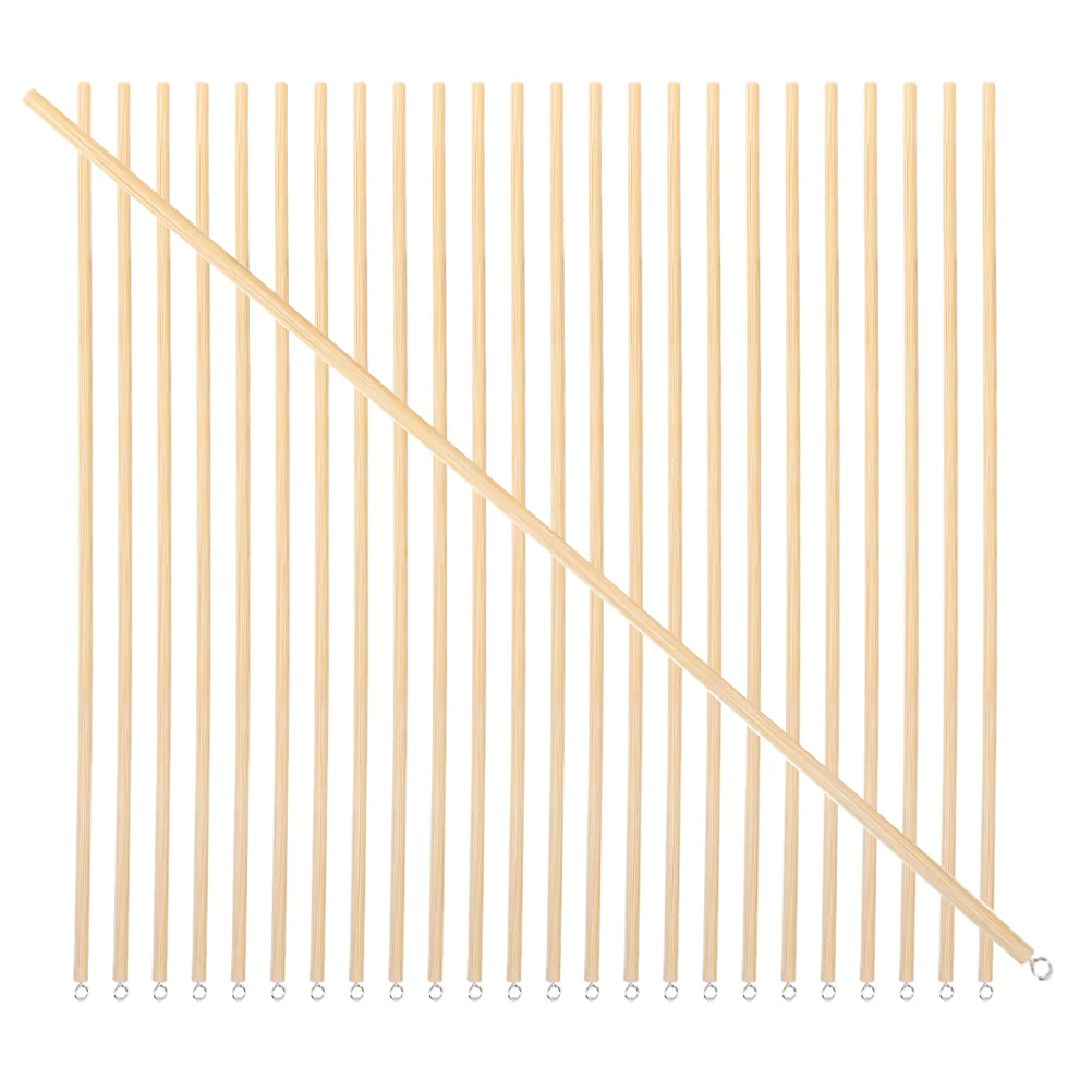 30 個中国影絵人形アームコントロールロッド 20 センチメートルベージュ Diy キット子供のための伝統的な民俗芸術パフォーマンステアター