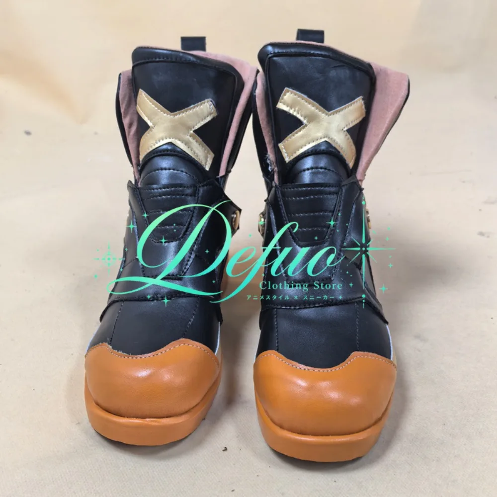 Asuka Langley Style Cosplay Shoes Character Boots Custom Made Size for Anime Exhibition Show