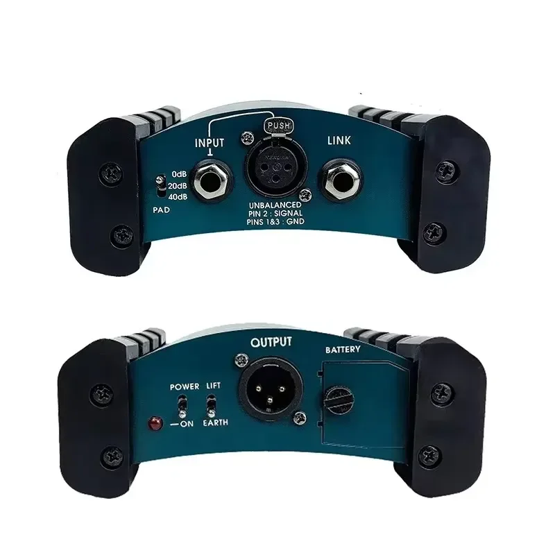 AR133 Active DI Box Impedance Converter Car Amplifier Stage Effect Device DI BOX