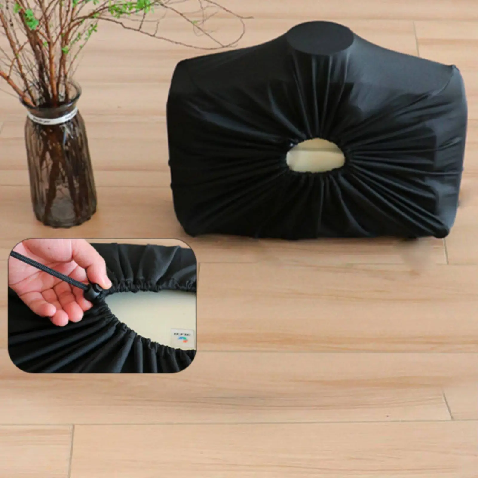 Reusable Projector Dust Cover Milk Silk Elastic Stretch Guard for Epson Benq Viewsonic Home Theater Movie Night Use