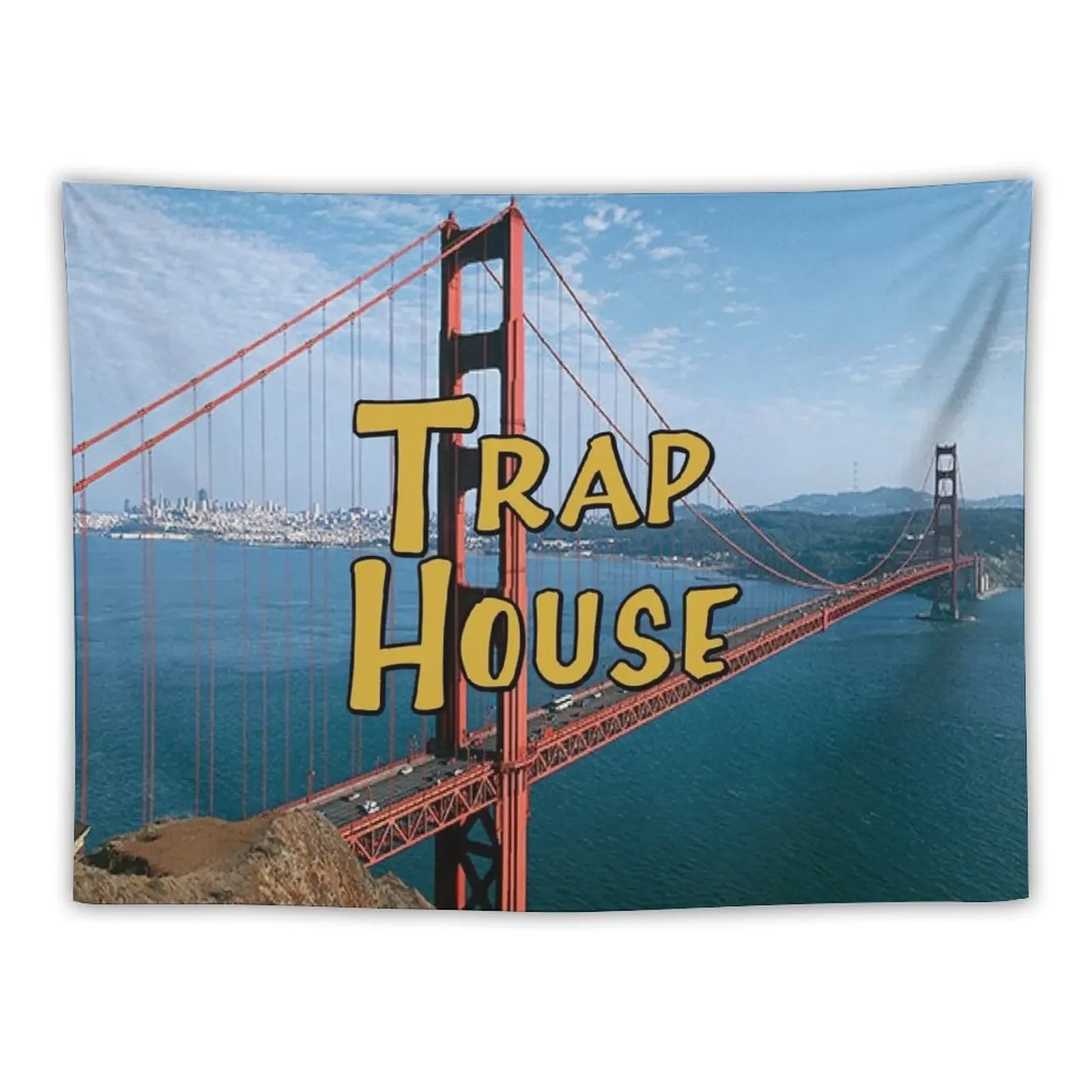 

Full House Trap House Tapestry Bedroom Organization And Decoration Room Decor For Girls Room Decor Tapestry