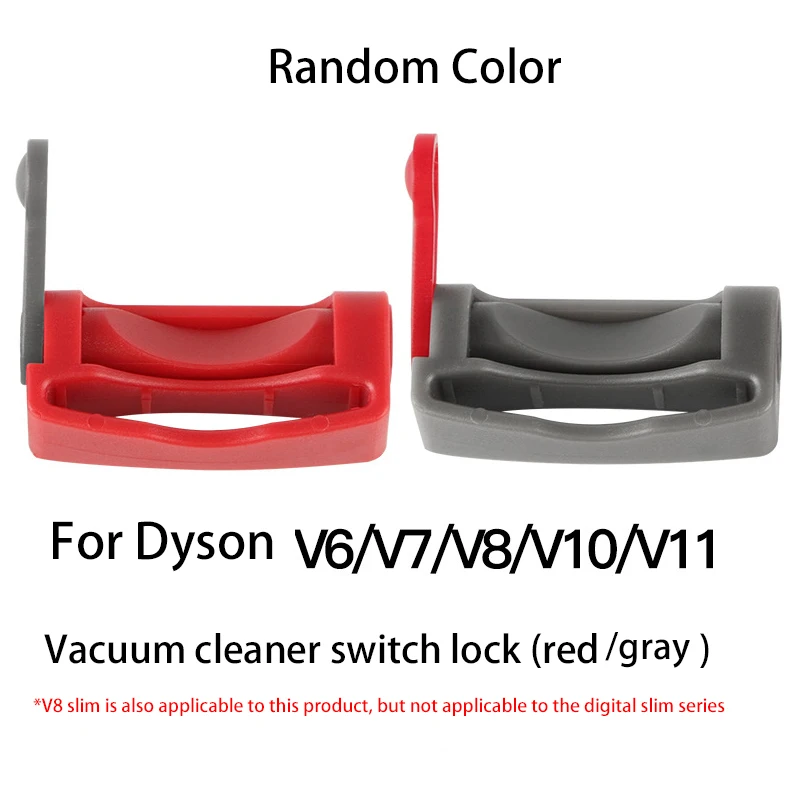 Kunci Pemicu Aksesori tombol daya untuk Dyson V6 V7 V8 V11 V10 penyedot debu peralatan rumah suku cadang-warna acak