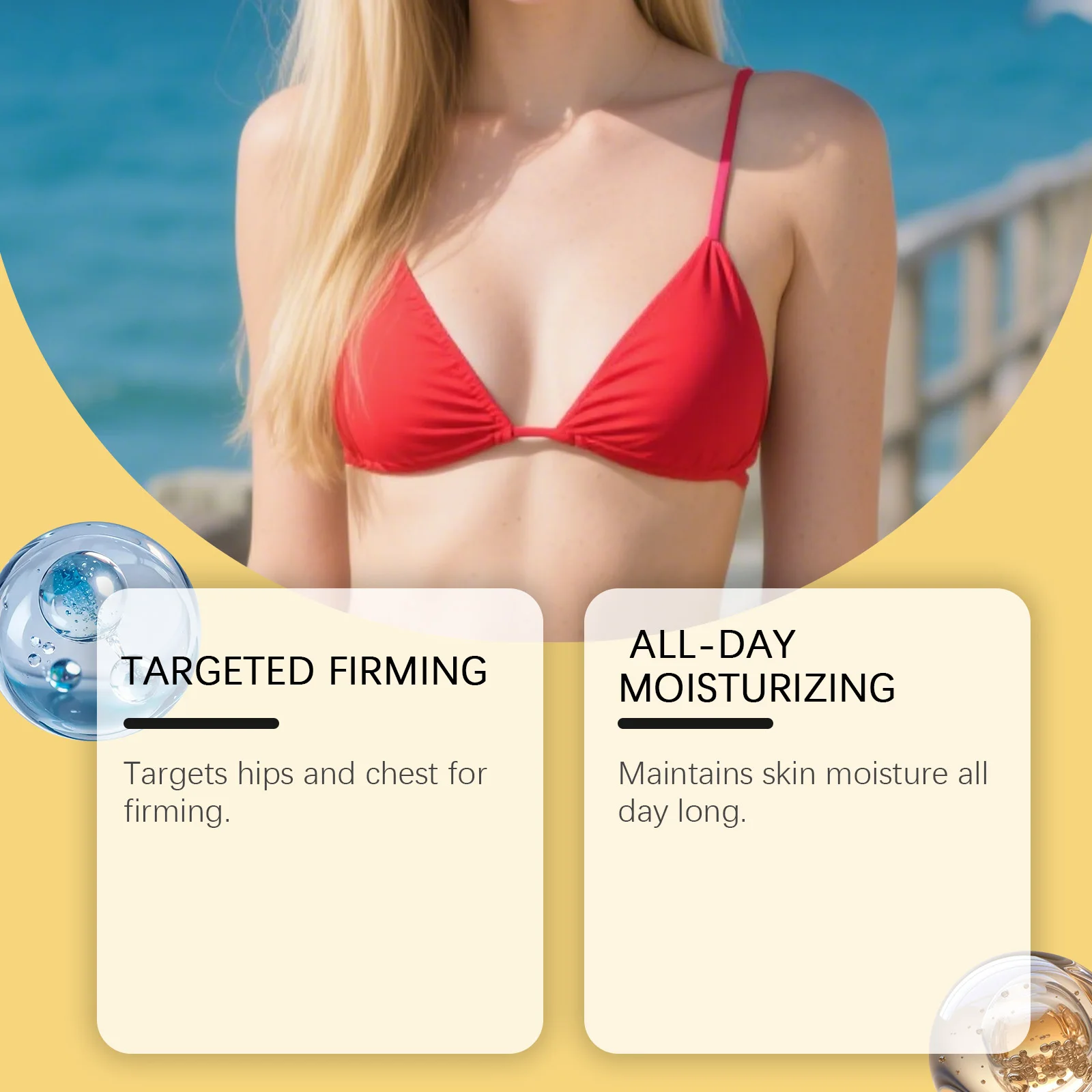 Oceaura Body Moisturizing Oil Full Body Hydration Lifting Tightening Restore Elasticity Rejuvenating Smooth Brighten Body Care