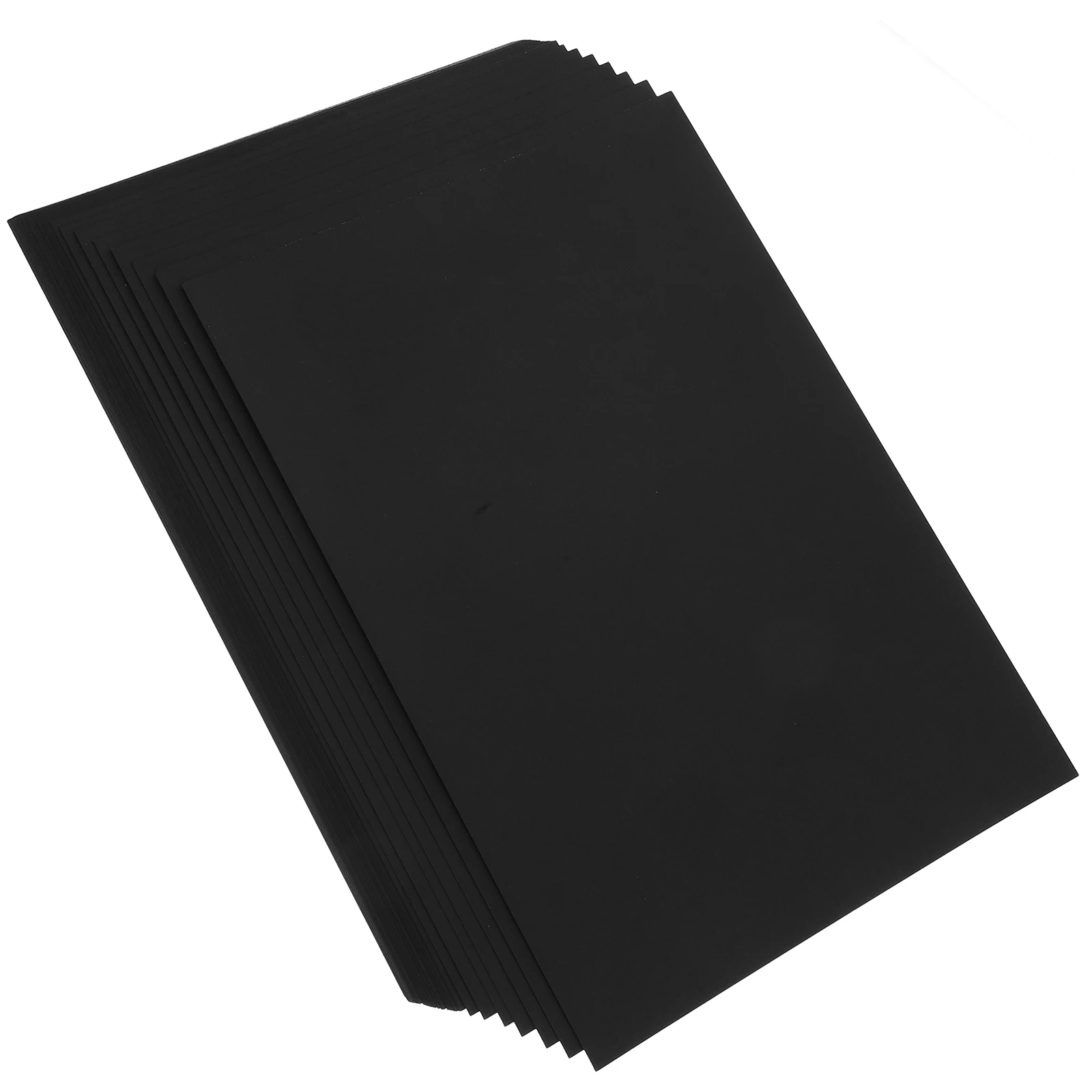 

Black Cardstock Thick Paper 180gsm Crafting DIY Scrapbooking Card Making Drawing Printing Notebook Poster Board Black