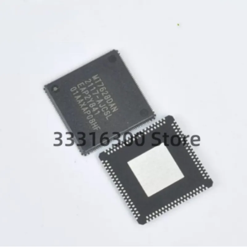 5PCS New MT7628DAN  QFN68 Dual antenna serial port network chip iC