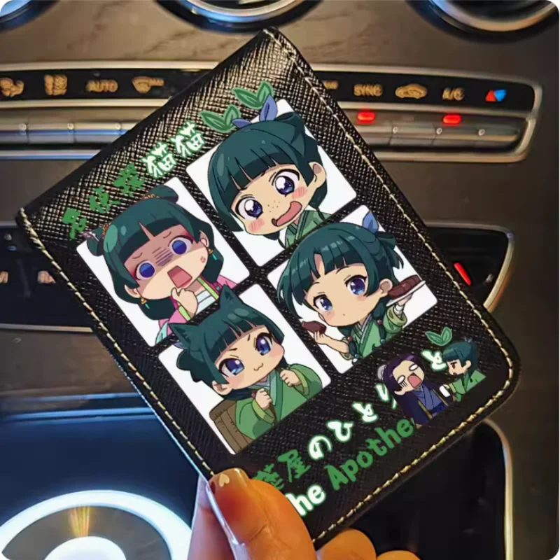 Anime The Apothecary Diaries Fashion Wallet PU Purse Card Cash Holder Bag Cosplay Gift B797