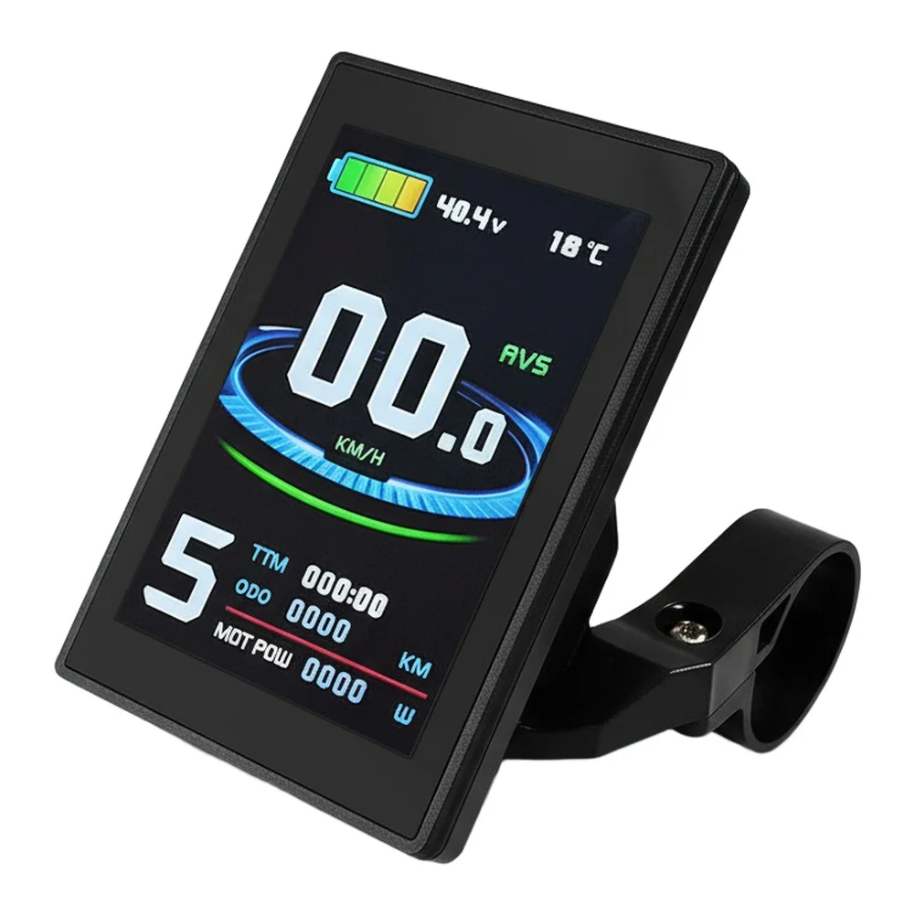 

LCD Display For Electric Bicycle Electric Bicycle Accessory Speedometer Replacement Ebike LCD Display Average And Top Speed