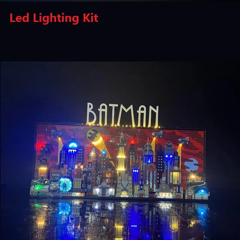 

Набор Vonado LED 76271 подходит для строительных блоков серии «Анимированный сериал: Город Готэм» (только с осветительными аксессуарами).