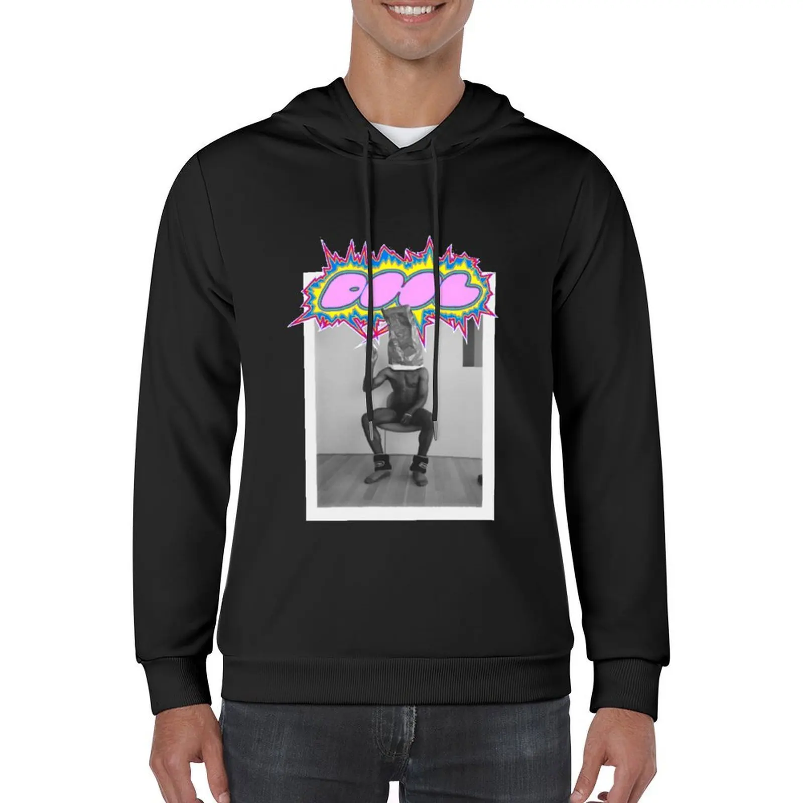 شقراء DHL فرانك المحيط هوديي أزياء الرجال الملابس الكورية الجرافيك تي شيرت الرجال الكورية نمط الملابس هوديس للرجال جودة عالية