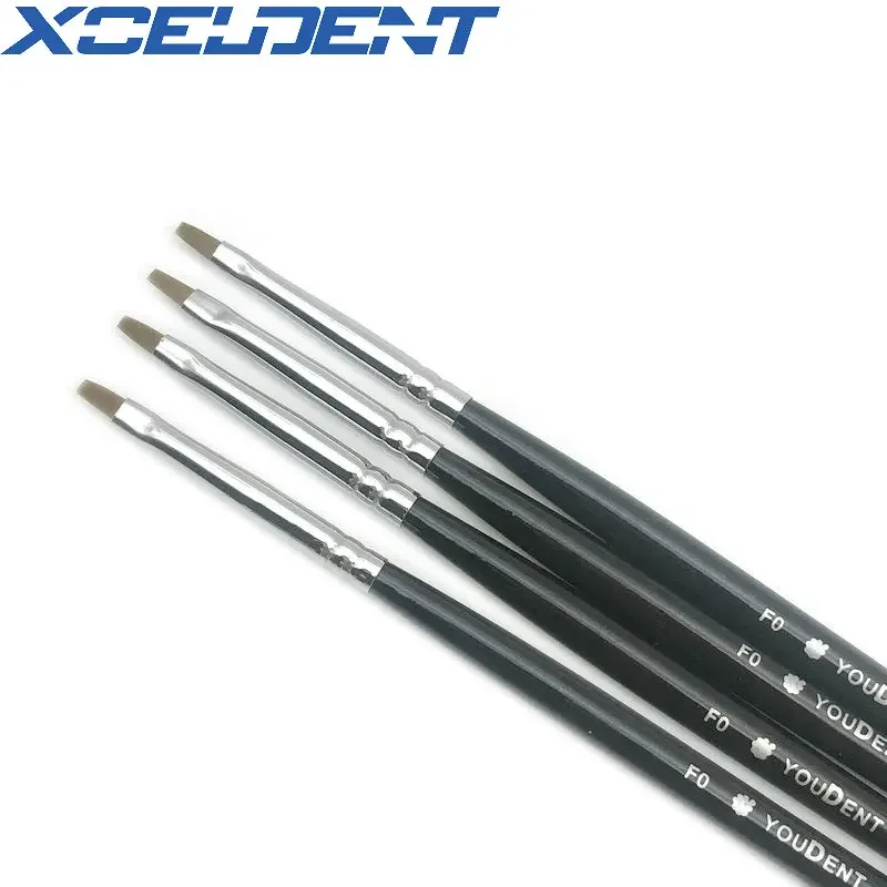 4pcs Dental Porcelain Brush Pen Dental Technician Tools Lab Supplies Detist Tools