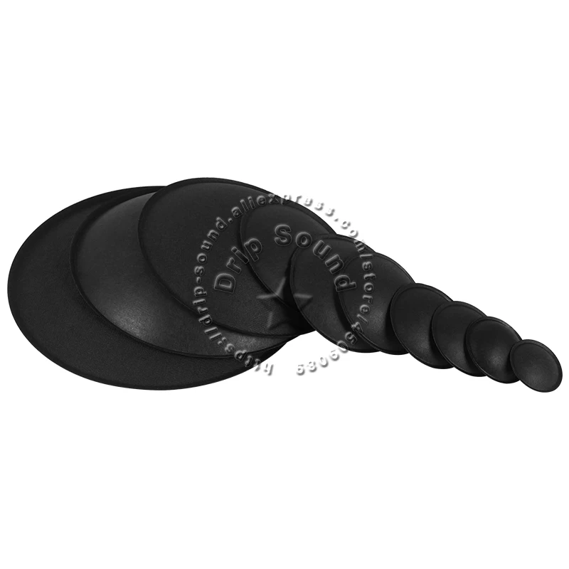 2pcs Audio Speaker Dust Cap Bass Woofer Cap Protector Loudspeaker Paper Dome Cone Cover Replacement Accessories 28-168mm
