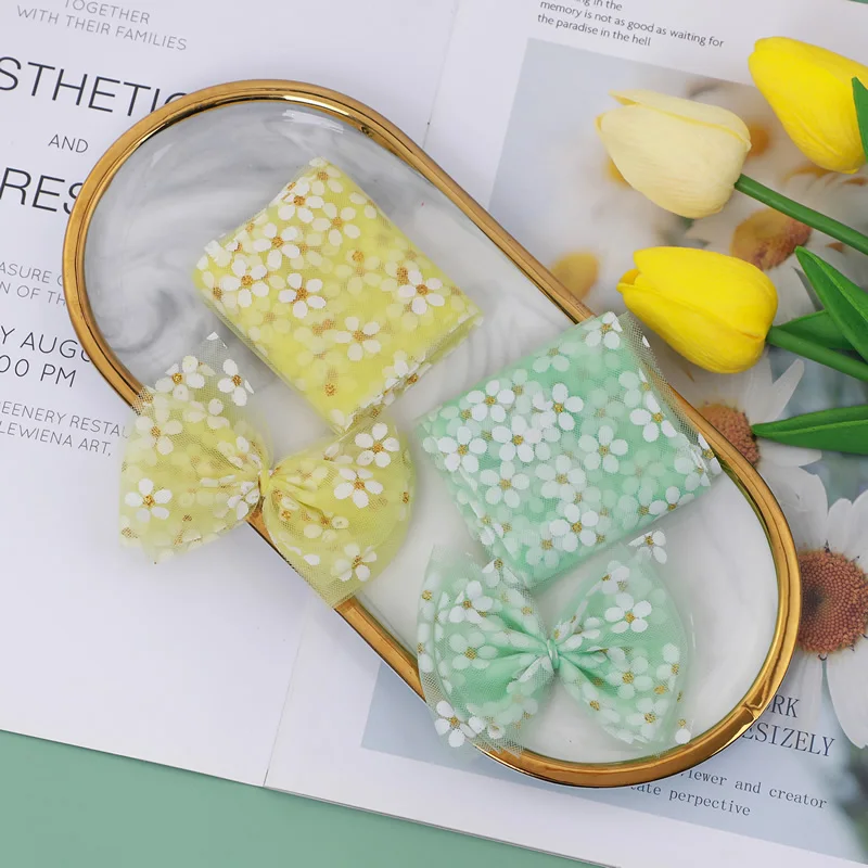 Molain 50 mini decorazioni a margherita, in resina, a forma di