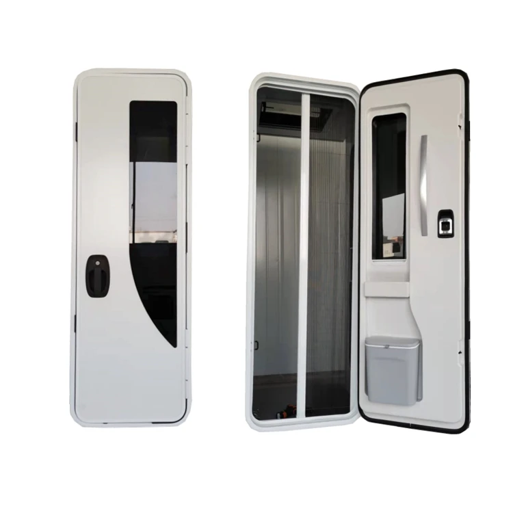 TONGFA Aluminum Alloy Door Frame Double-point Lock European Caravan Door