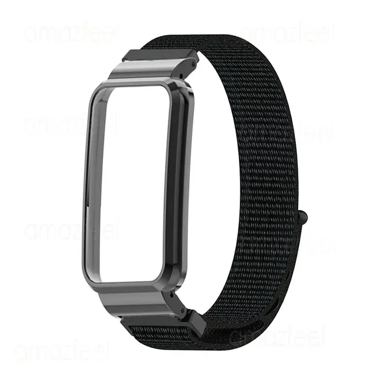 Áo Buộc Dây Cho Redmi Ban Nhạc Pro Thông Minh Phụ Kiện Đồng Hồ Thoáng Khí Vòng Tay Kim Loại Ốp Lưng Bảo Vệ Máy Dành Cho Redmi Ban Nhạc Pro Khung