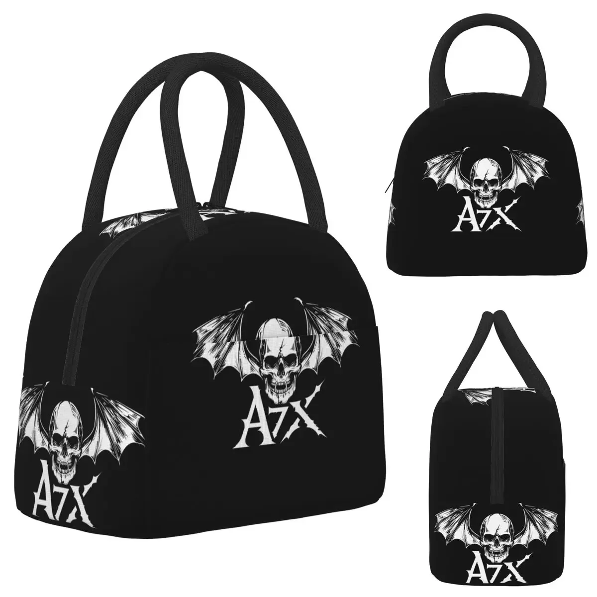Avenged Sevenfold Insulated Lunch Bag for Kids School Cooler Thermal Food Box Tote Portable Lunch Boxes Container