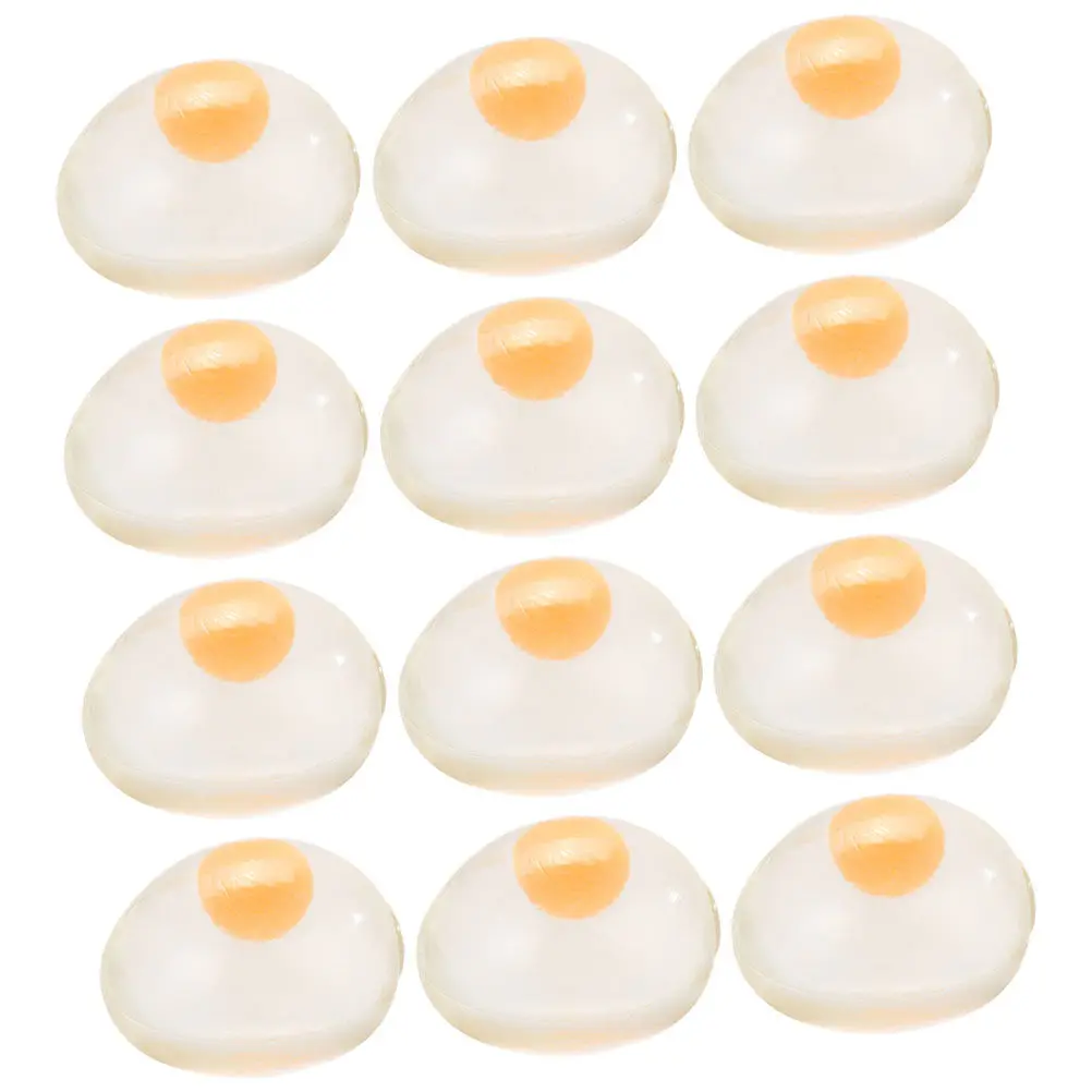12pcs Flexible Stress Relief Eggs – Squeeze Toys for Hand Exercise, Anxiety Relief & Party Favors