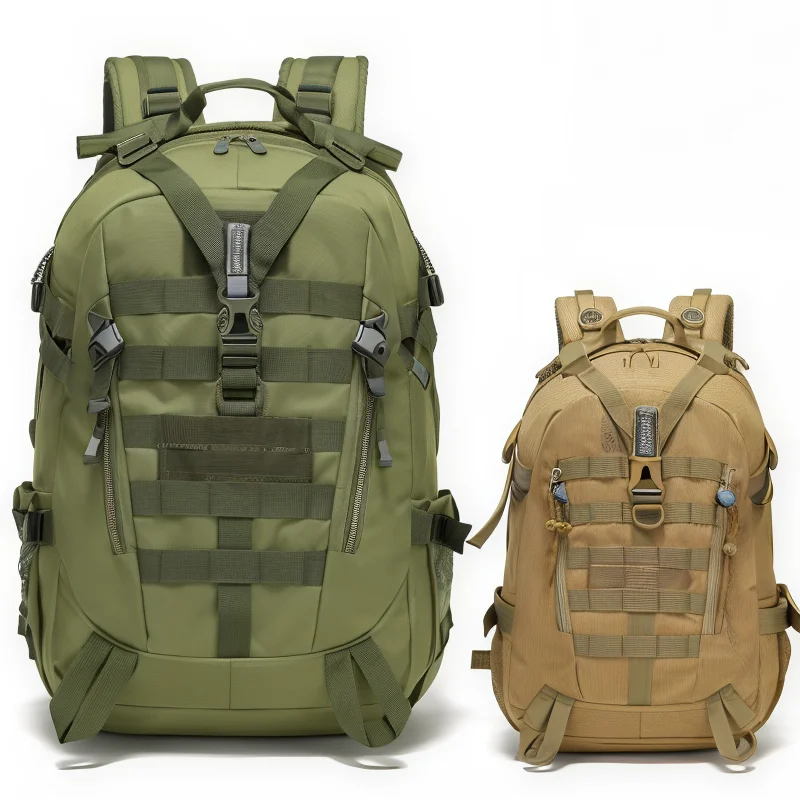 

Reflective Backpack Outdoor Molle Camouflage Rucksack Assault Bag Hiking Camping Hunting Travel Riding Knapsack