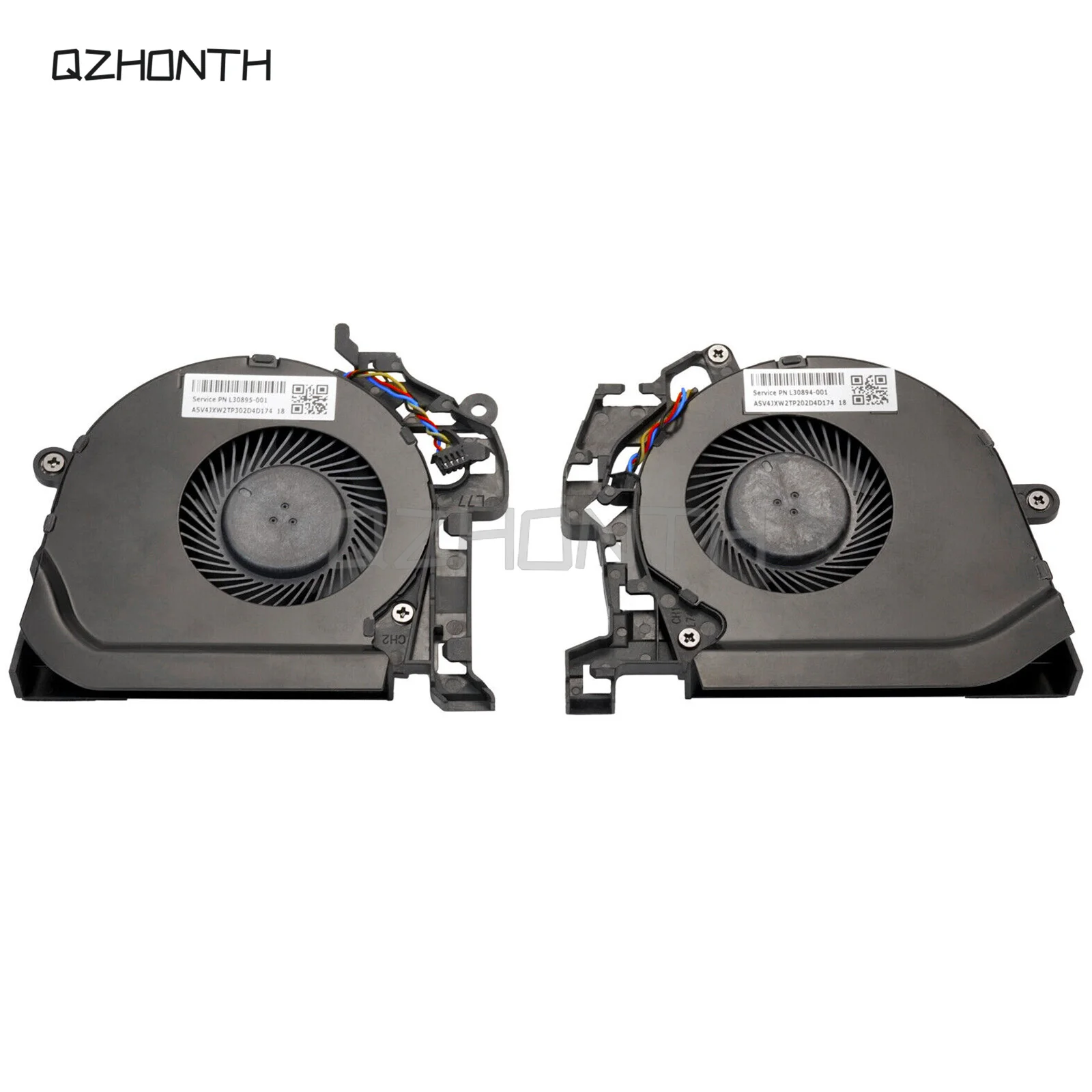 

New CPU+GPU Cooling Fan For HP ZBook Studio 15 G5 G6 L30894-001 L30895-001