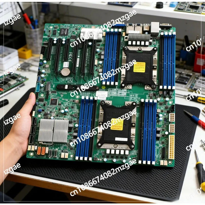 

Двухпроцессорная серверная материнская плата X11DPI‑NT X11DPI‑N, сетевой порт LGA3647 10 Gigabit, чип C621