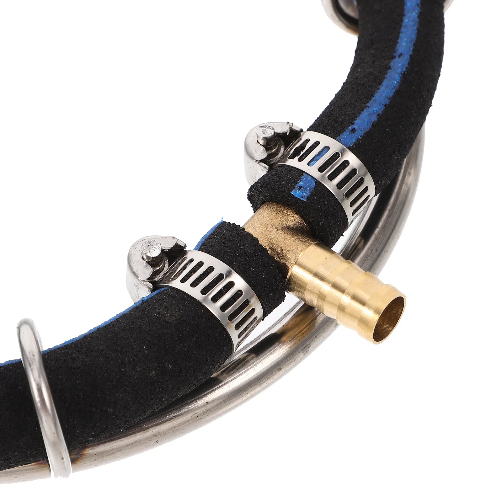 Stainless Steel Bubble Ring Pump Stone Air Panel for Aquariums Ponds Extra Fine Micro Bubbles Oxygenation System Air Stone