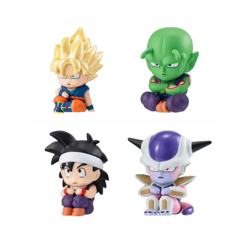 

Bandai оригинальная Gashapon Dragon Ball Z Series 2, Goku Piccolo Gohan Frieza, мини-фигурка, Коллекционная капсула, детская игрушка в подарок