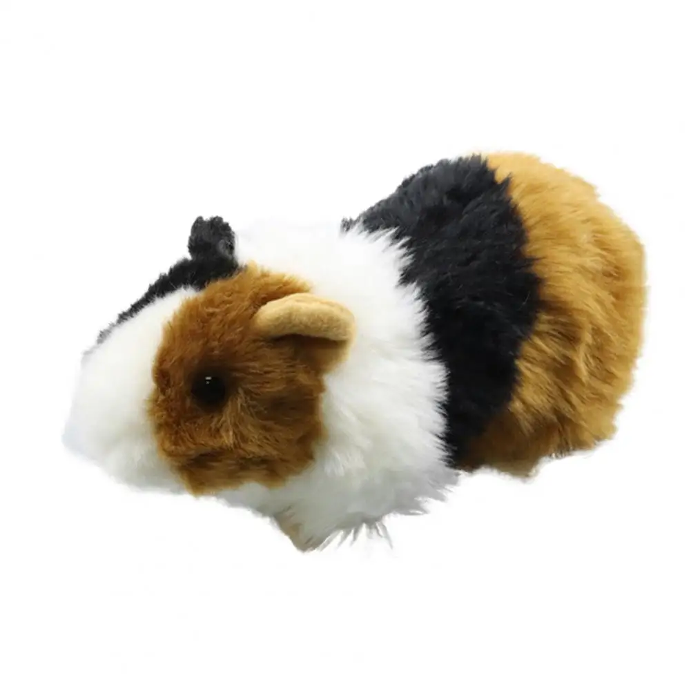 

Soft Stuffed Rodent Doll Fluffy Hair Soothing Toy Guinea Pig Animal Rodent Doll Kids Plush Toy