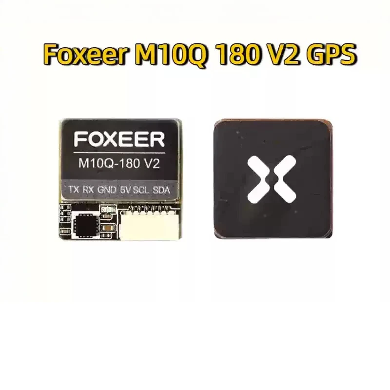 Foxeer M10Q-180 V2 GPS Module U-Blox M10050 With IST8310 Compass NMEA UBX Dual Protocol For FPV Long Range Drone