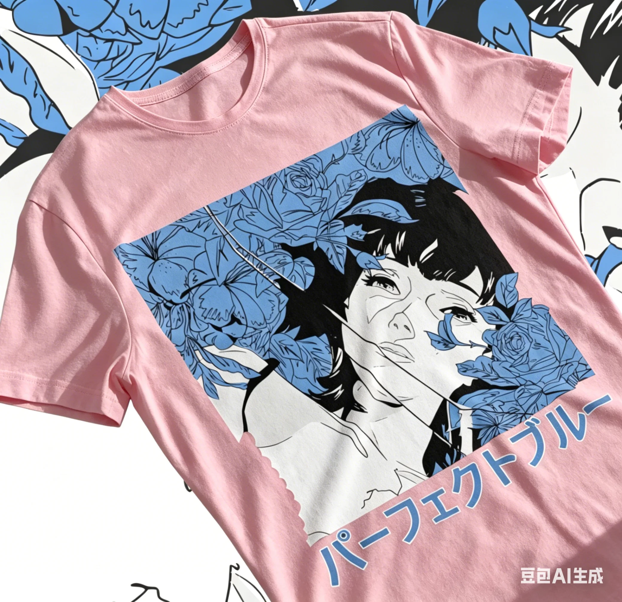 Perfect Blue Satoshi Kon Anime Manga Print T Shirt Unisex Oversized Short Sleeve Tee Men Women Vintage Streetwear Cotton Tops