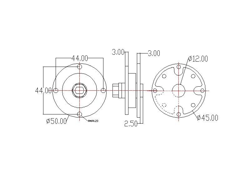 Disc folding rotary unidirectional damper Damper shaft Rocker arm Cushion hinge Joint torque adjustable