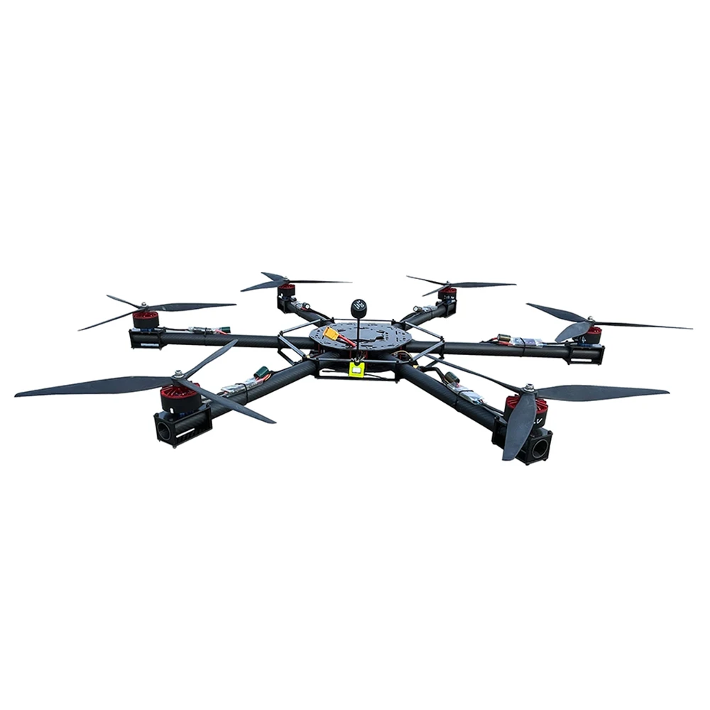 新入荷 TYI 6軸 17インチ FPVドローン カーボンファイバーフレーム 大型積載量 RC FPVドローンキット