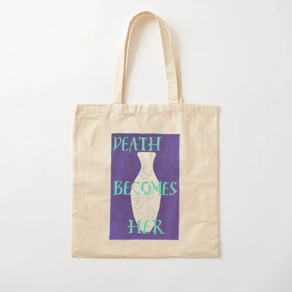 

Death Becomes Her Tote Bag tote bag screen shopper bag woman