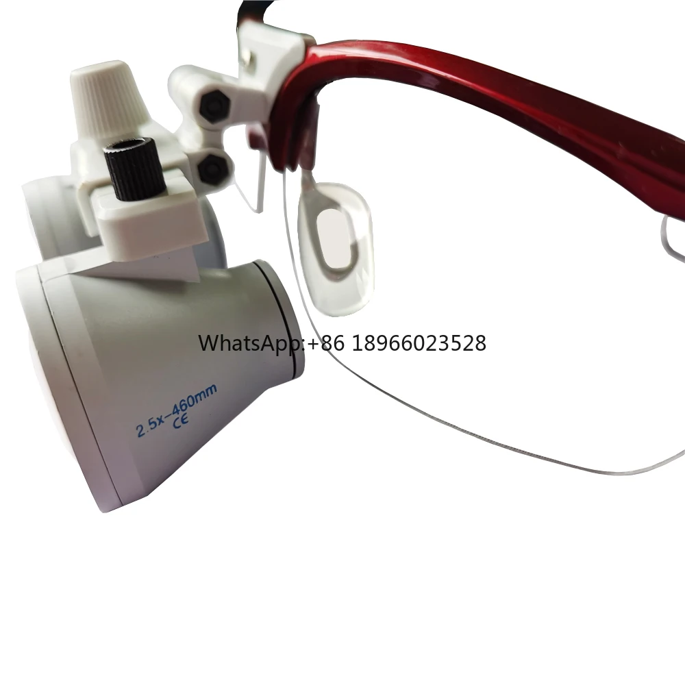 TAO'SNS2.5X-460mm Best Quality Dental  Loupes Magnifying Glasses Flip-Up Galilean Style Dental Loupes