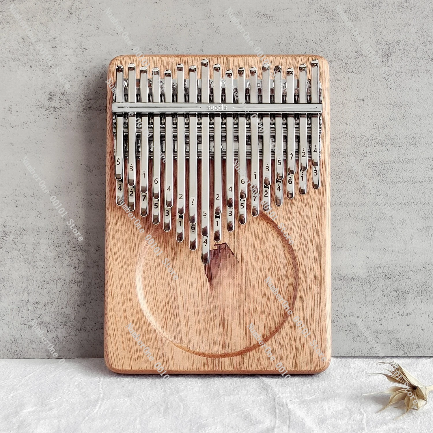 

Magician Double Layer 21-Tone 17-in-1 Upgradeable Kalimba 34 Thumb Piano