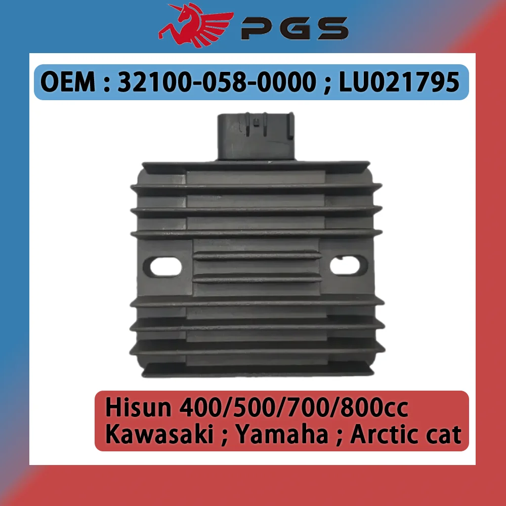 Pgs hisun 500cc hs500 massimo atv quad utv spannungs regler gleich richter 600-058-0281 lu021795 sh678a 4xy-81960-00