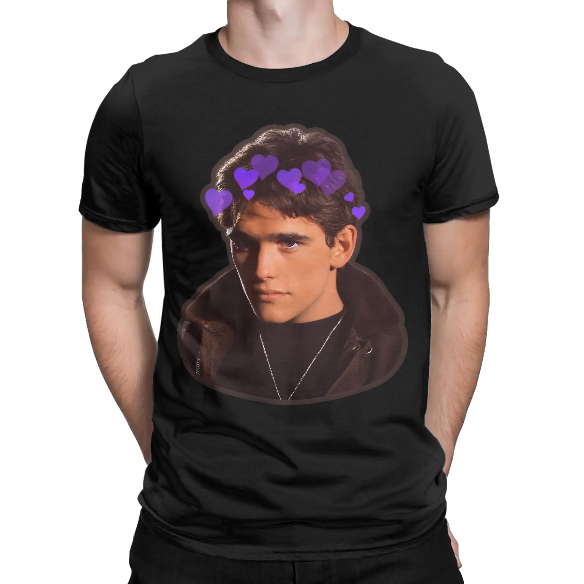 Dallas Winston The Outsiders Movie Men T Shirts  Vintage Tees Short Sleeve Round Collar T-Shirts Cotton Graphic Printed Clothes